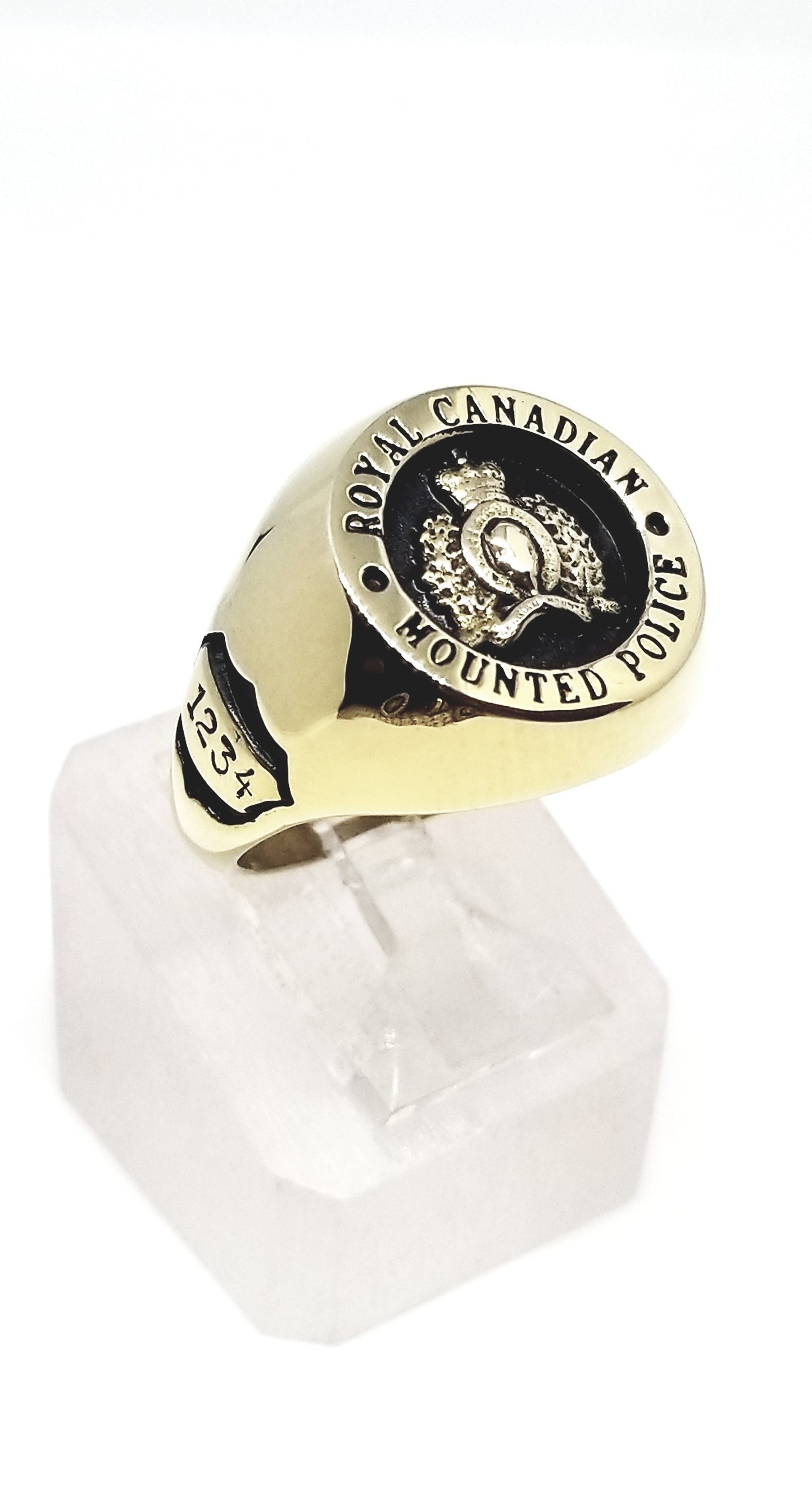 RCMP XXL Yellow Gold Ring