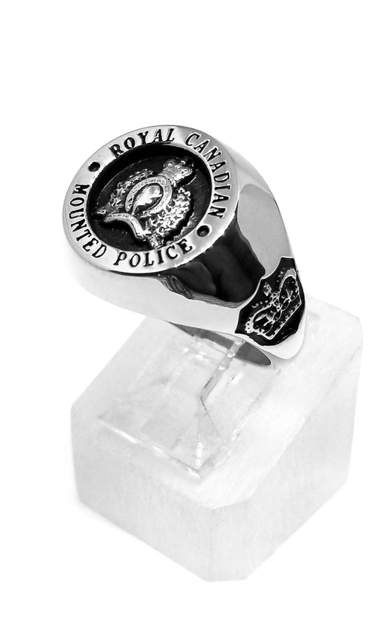 RCMP XXL Sterling Silver Ring