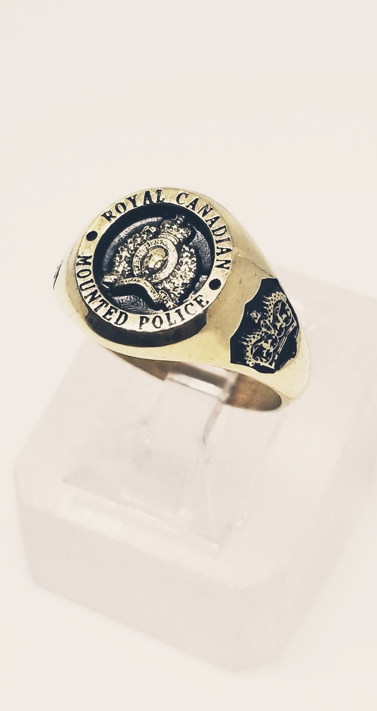 RCMP Small Yellow Gold Ring