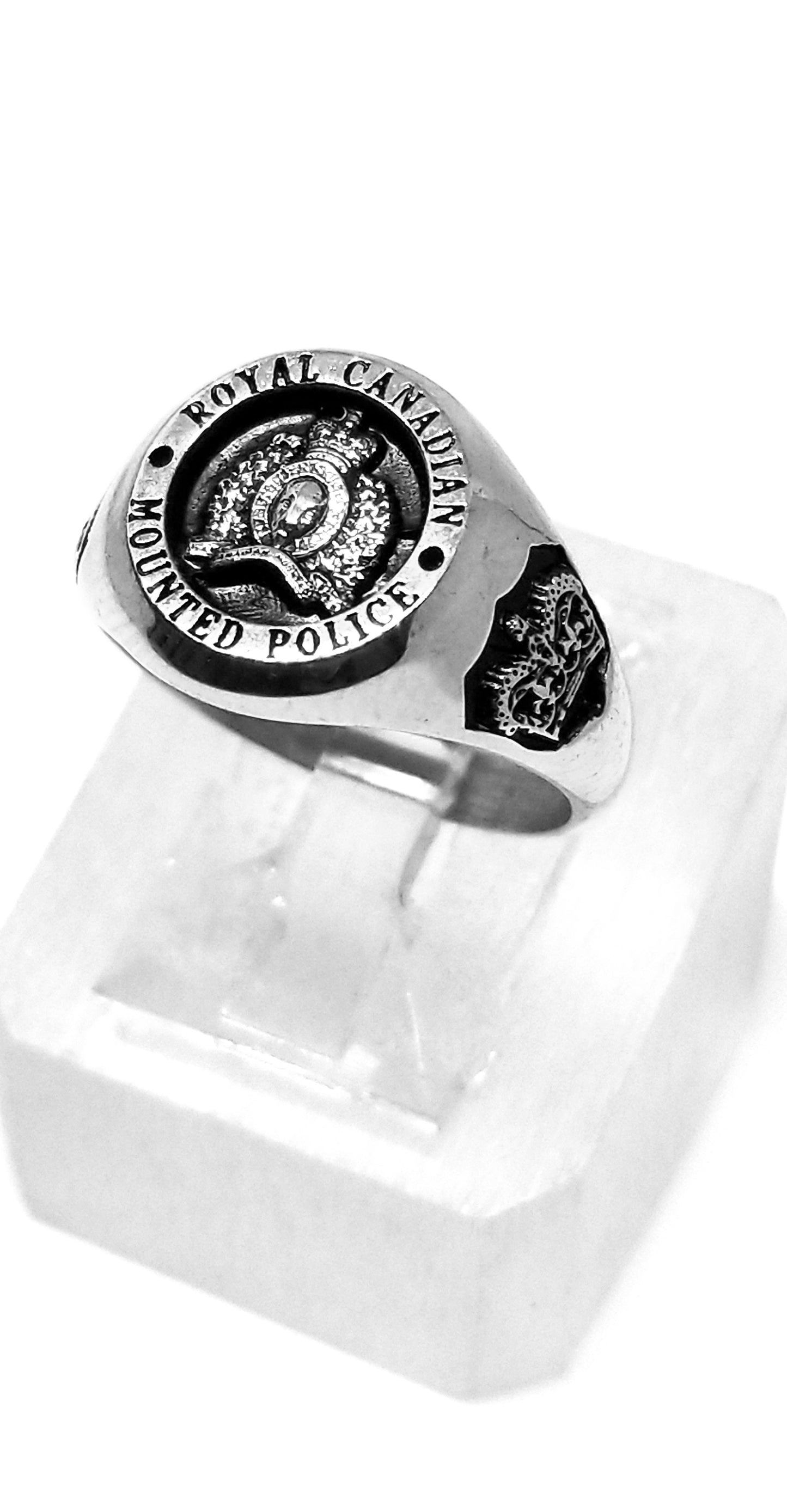 RCMP Small Sterling Silver Ring