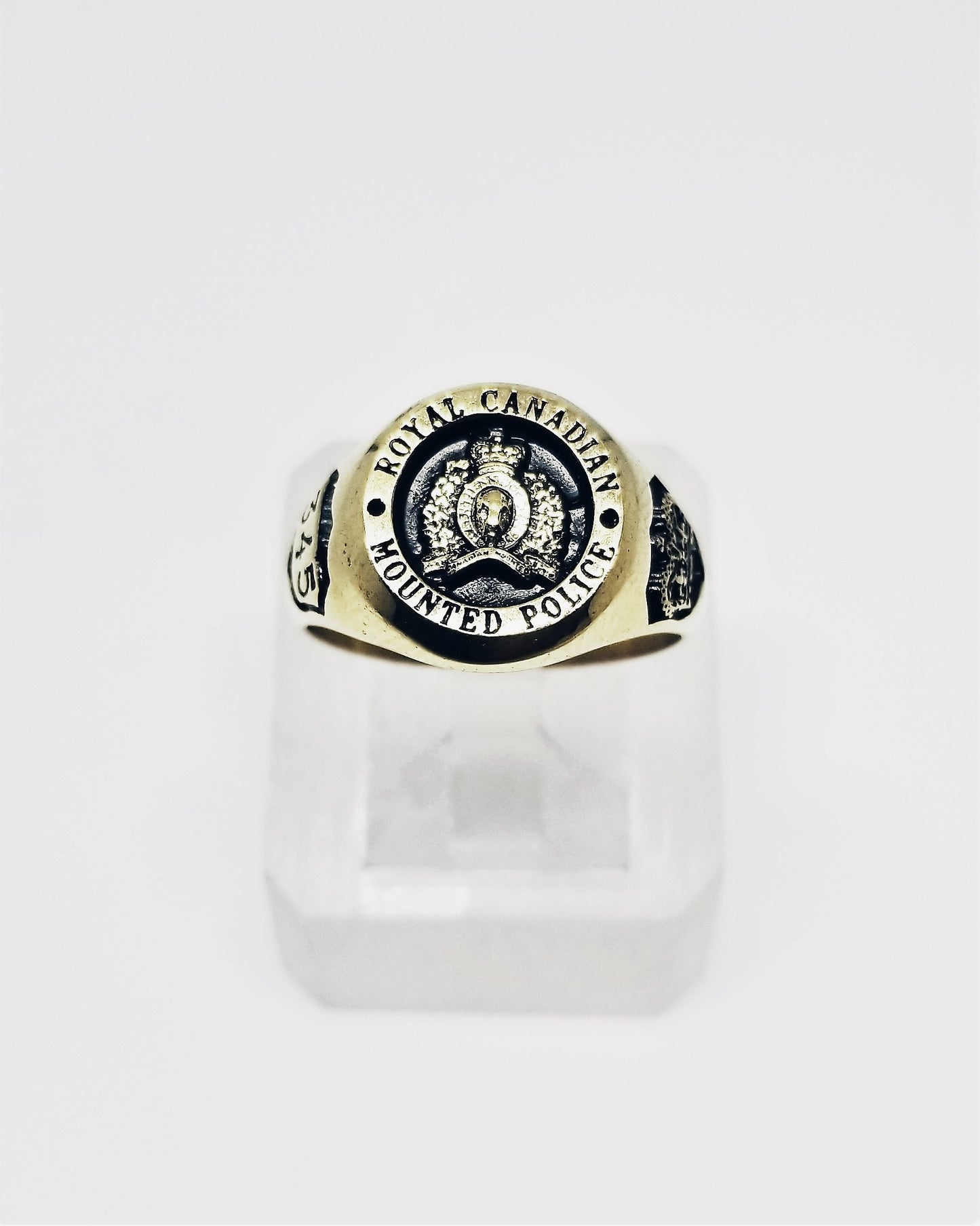 RCMP Small Yellow Gold Ring