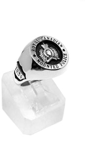 RCMP XXL Sterling Silver Ring