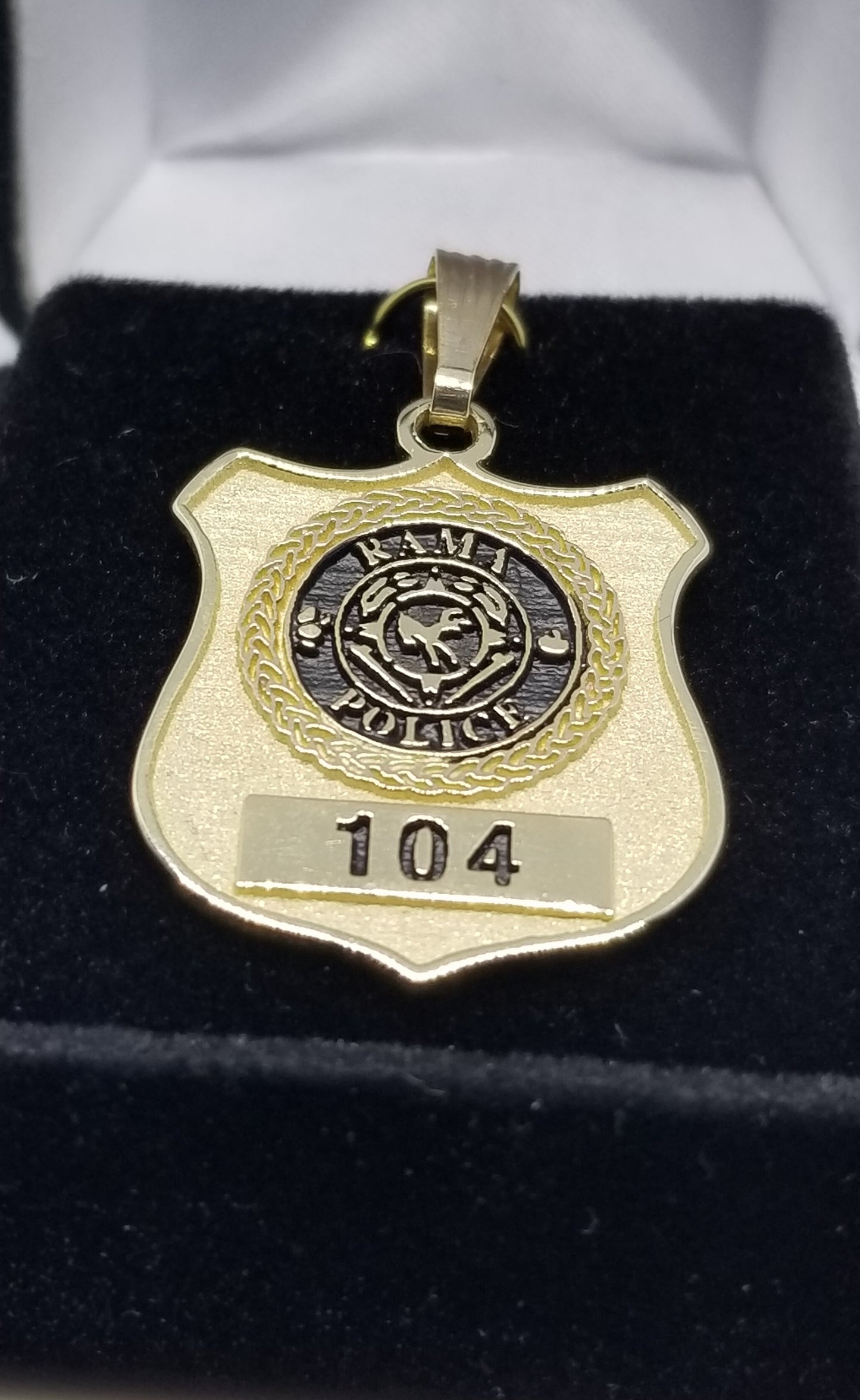 Rama Police Service Custom Pendant