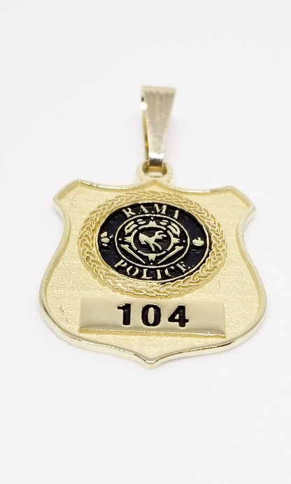 Rama Police Service Custom Pendant