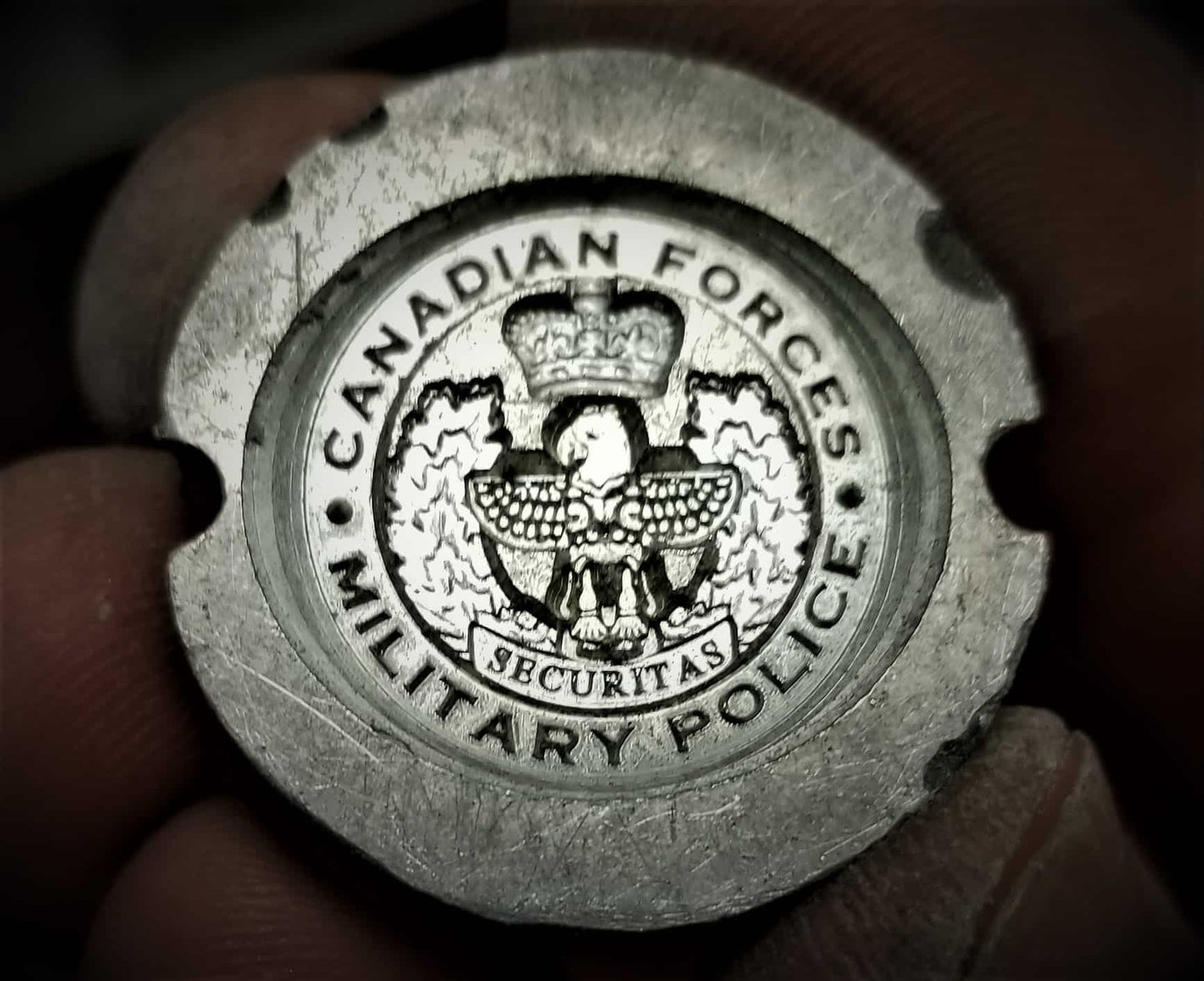 Canadian Forces Military Police Ring (Totem Pole Design)
