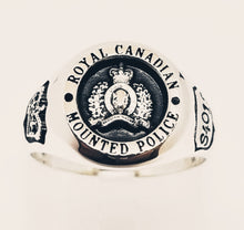 RCMP Large Style Yellow Gold Ring