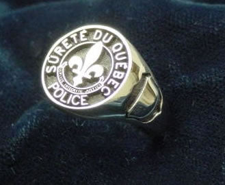Sûreté du Québec Police Ring